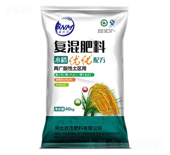 水稻专用复混肥料25812鑫农茂